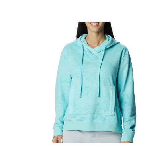 COLUMBIA Women’s SMALL PFG Slack Water French Terry Hoodie - Picture 10 of 14